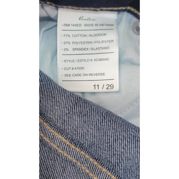 KanCan The Jordan Jean High Rise Ankle Skinny Jeans Dark Blue Womens Size11/ 29 - Picture 6 of 9